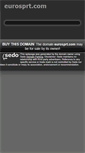 Mobile Screenshot of eurosprt.com