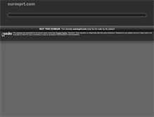 Tablet Screenshot of eurosprt.com